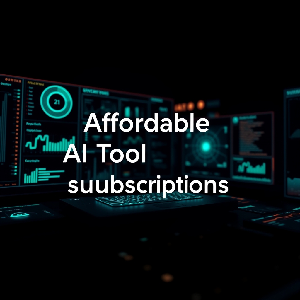 affordable AI tool subscriptions Architecture & Verification Blueprint