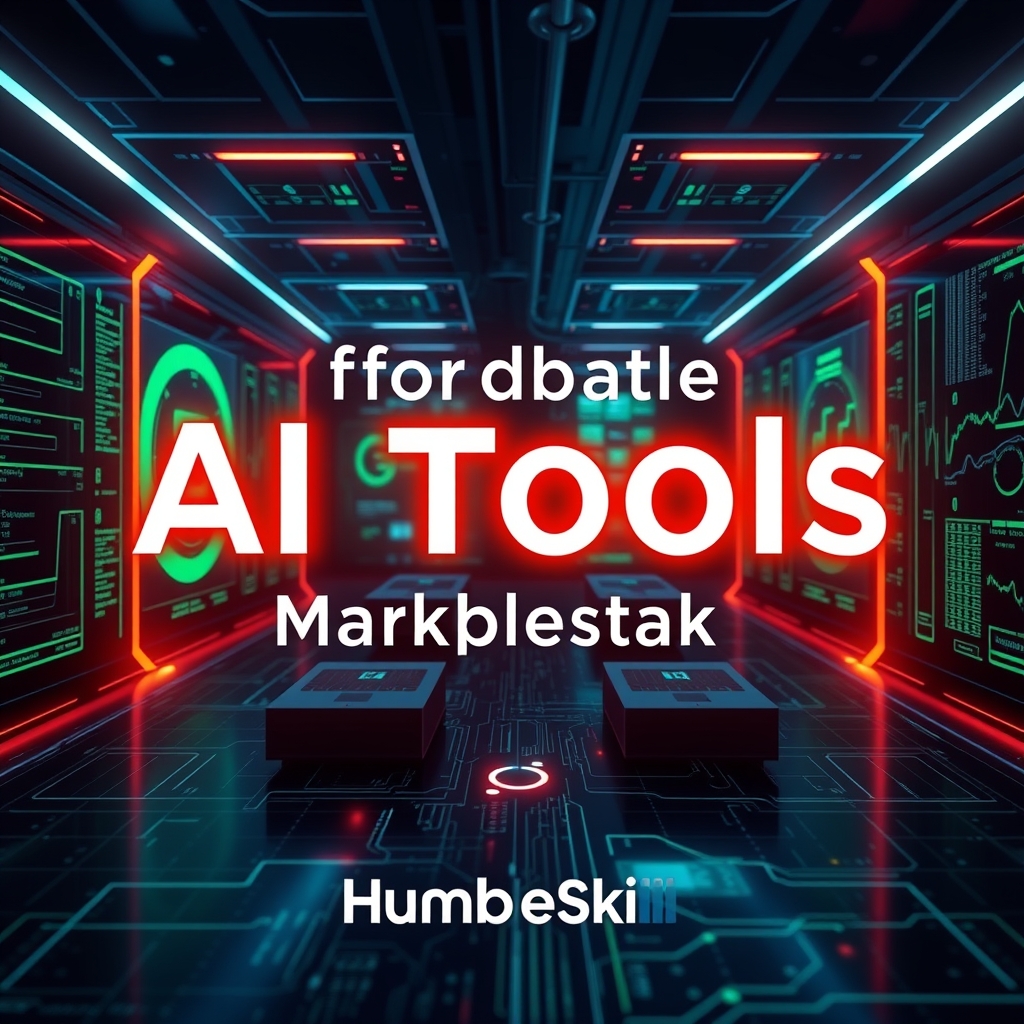 affordable AI tools marketplace subscription 16:9 Featured Visual Banner